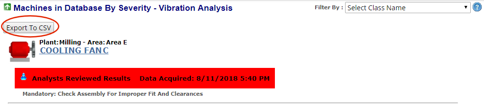 Export to CSV