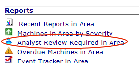 Analyst Review Required